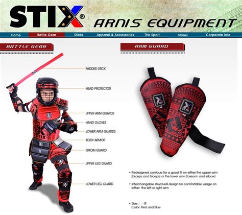 Arnis Gear and Accessories .